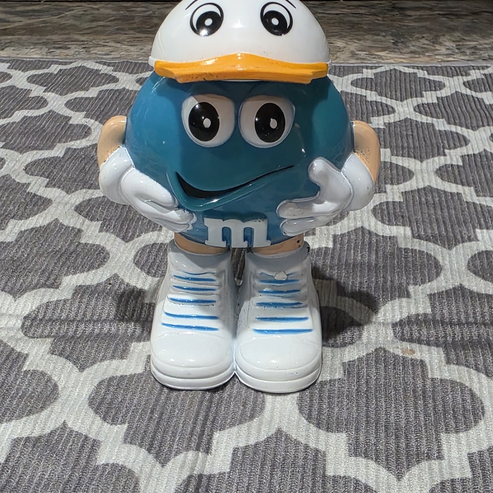 Blue M&M Character Figurine